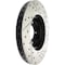 Centric Parts Sport Drilled/Slotted Brake Rotor, 127.61049R 127.61049R - alternate 5